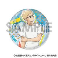 ハイキュー!!_トレーディングホログラム缶バッジ-スイカ