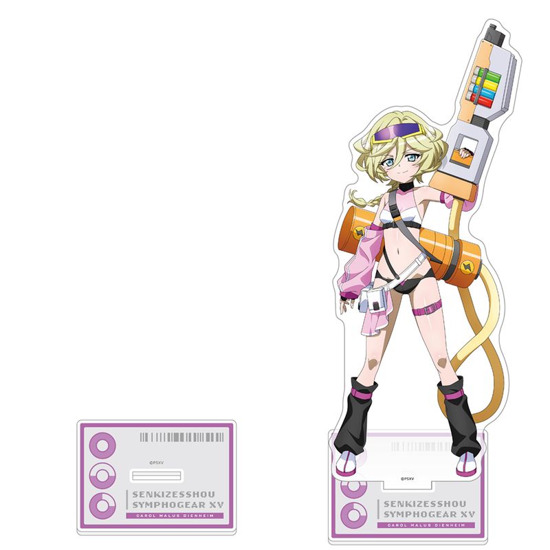 戦姫絶唱シンフォギアXV_描き下ろし特大アクリルスタンド(キャロル