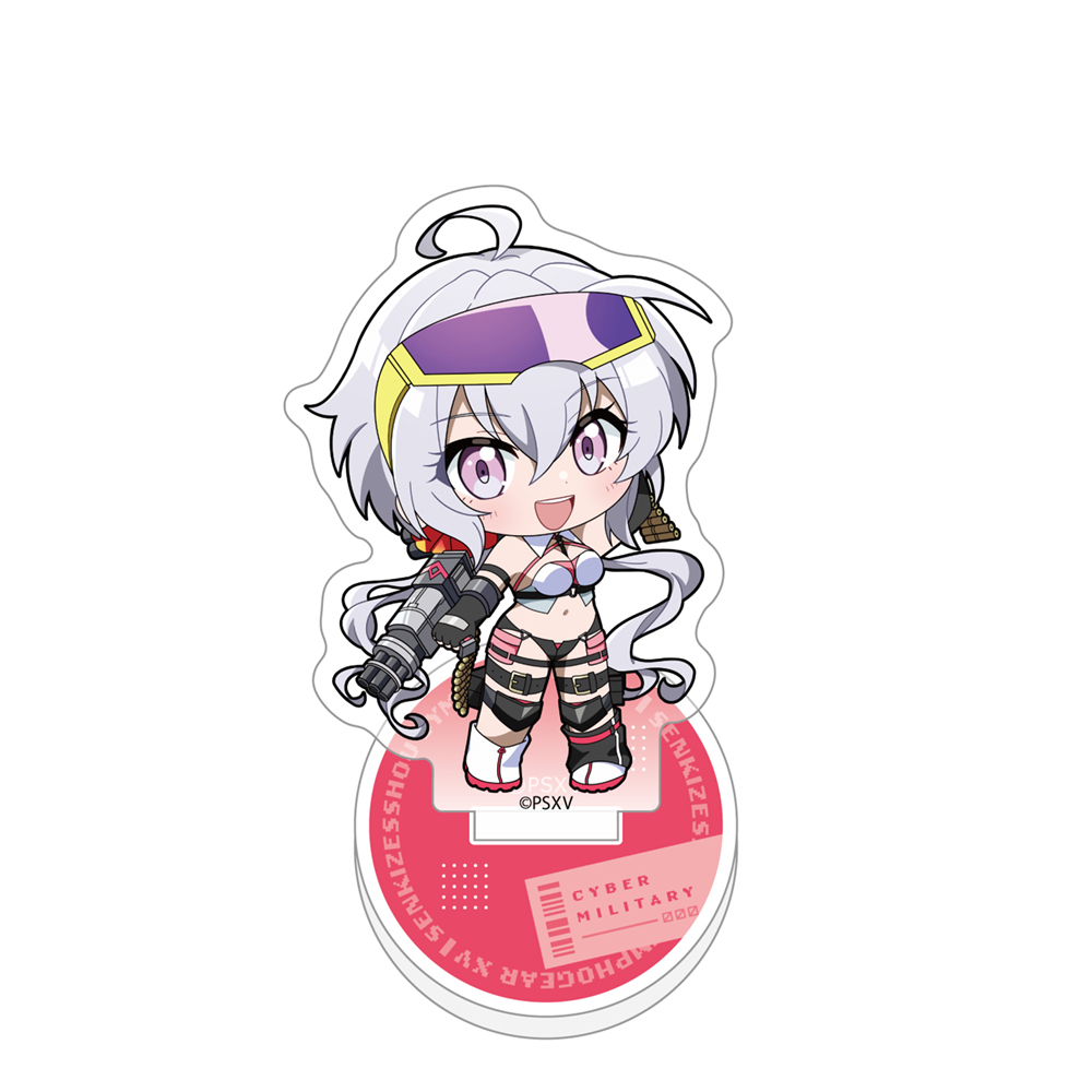 戦姫絶唱シンフォギアXV_アクリルメモスタンド(クリス/サイバーミリタリー)