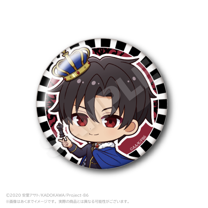 86-エイティシックス-_トレーディング缶バッジ チェス ver. 【BOX／6個