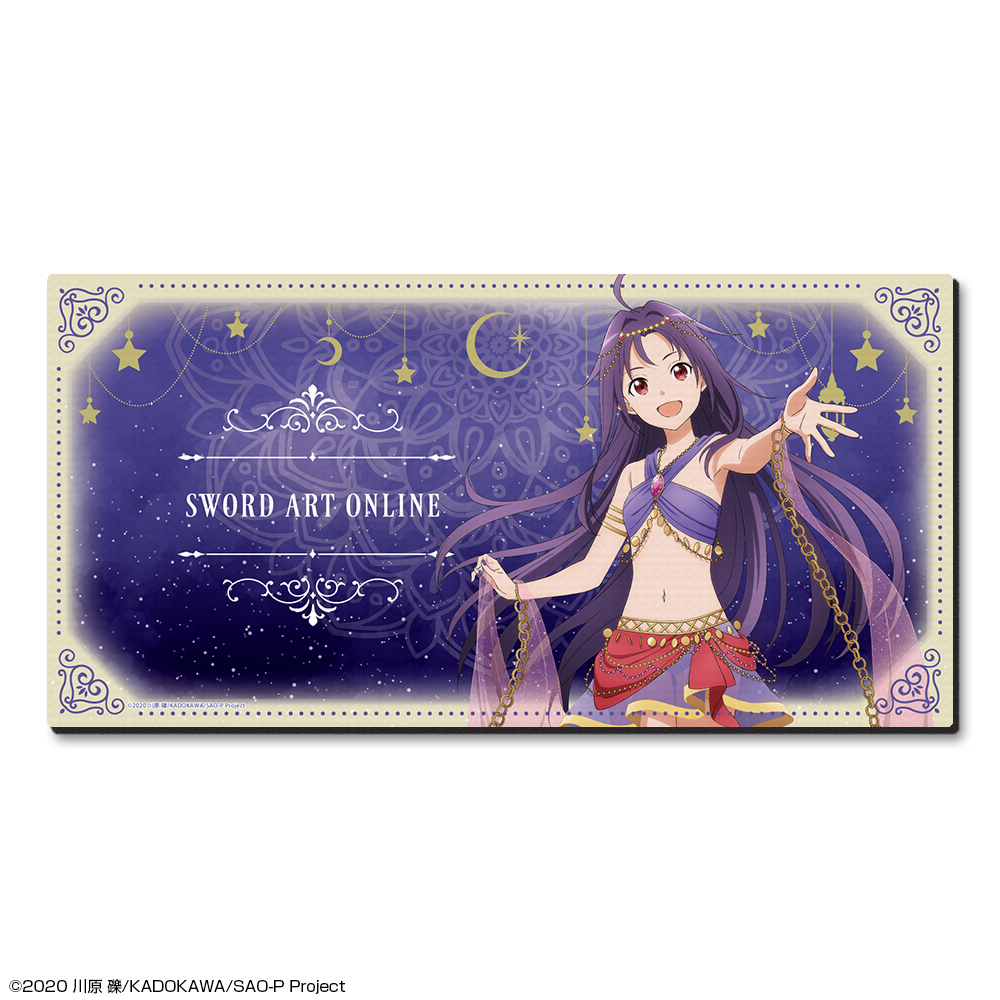 ソードアート・オンライン　ユウキ　マザーズ・ロザリオ　ラバーマット　デスクマット ソードアート・オンライン_ラバーマット デザイン04(ユウキ/踊り子ver