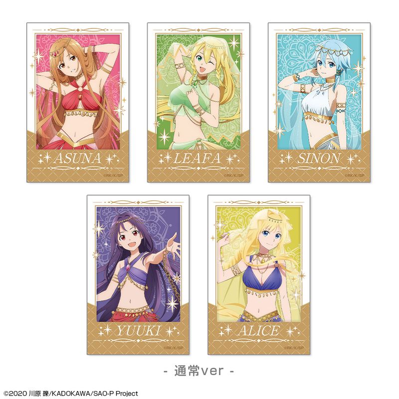 ソードアート・オンライン_トレーディングインスタントフォト風カード