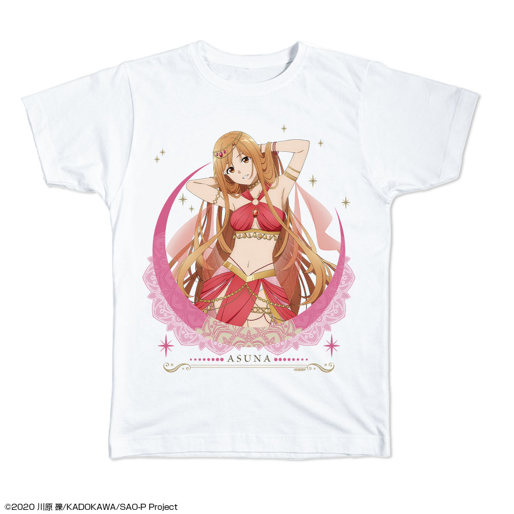 ソードアート・オンライン_Lサイズ_Tシャツ デザイン01(アスナ/踊り子ver.)【描き下ろし】