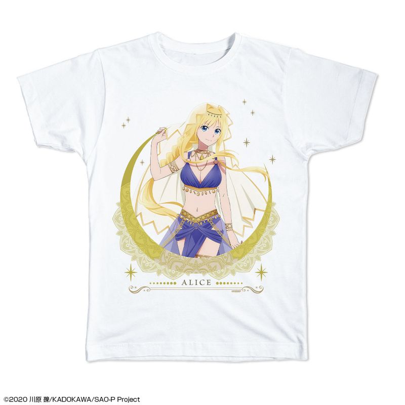 ソードアート・オンライン_Lサイズ_Tシャツ デザイン05(アリス/踊り子 
