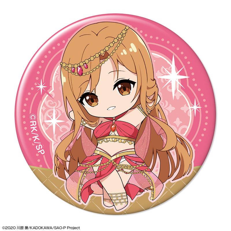 ソードアート・オンライン_トレーディング缶バッジ (ちびキャラ踊り子