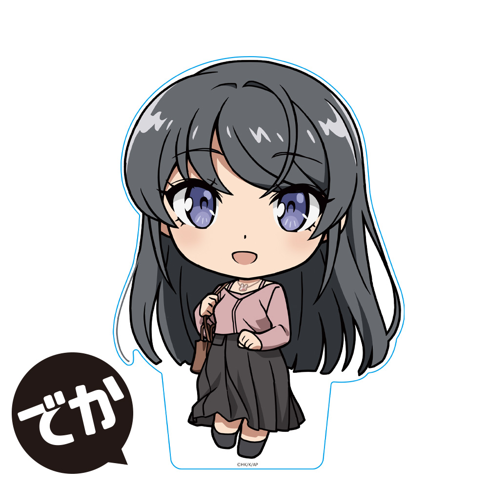 青春ブタ野郎 シリーズ_でかぷにこれ!アクリルフィギュア 桜島麻衣