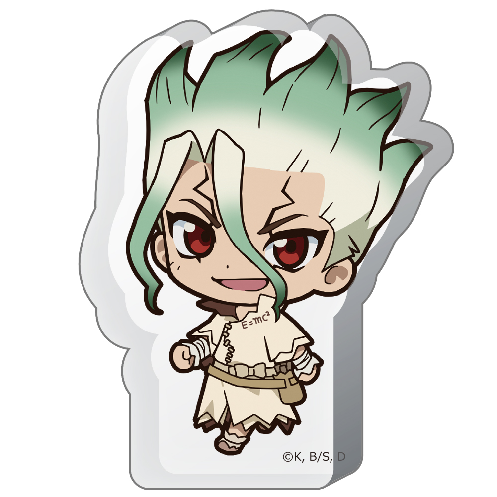 Dr.STONE_ついてっく厚みアクリルスタンド 石神千空