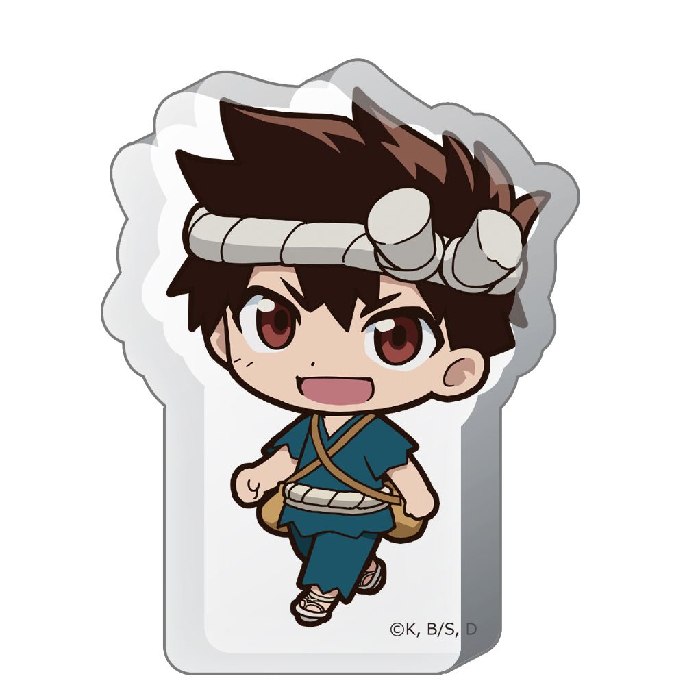 Dr.STONE_ついてっく厚みアクリルスタンド クロム