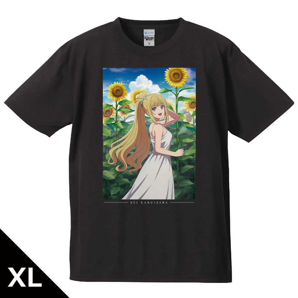 ようこそ実力至上主義の教室へ_XLサイズ_Tシャツ 軽井沢恵 vol.2