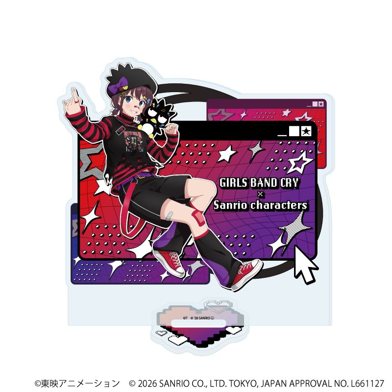 ガールズバンドクライ×サンリオキャラクターズ_アクリルスタンド28