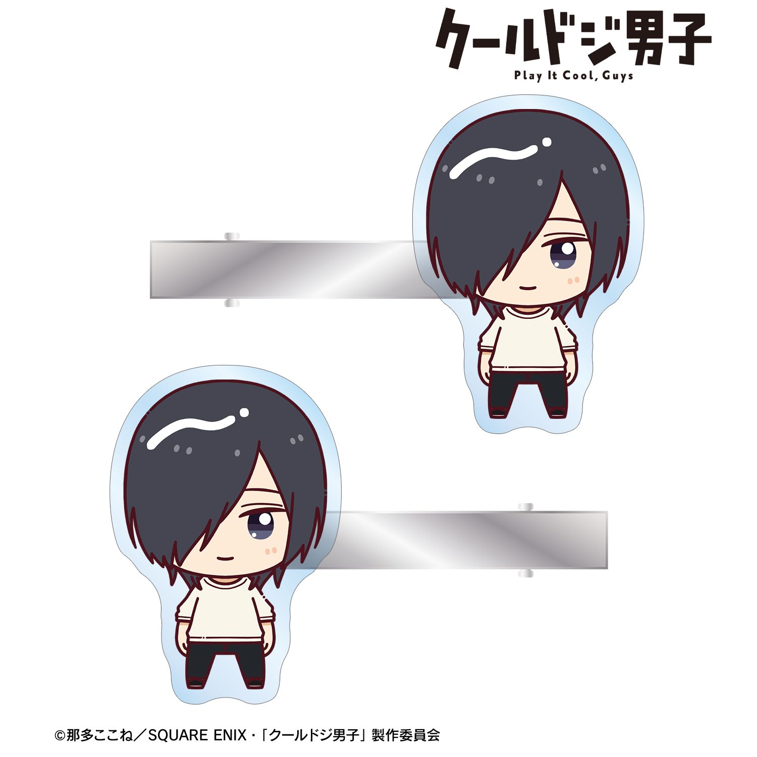 クールドジ男子_五十嵐 元晴 ちょこんと！ アクリルヘアクリップ2個