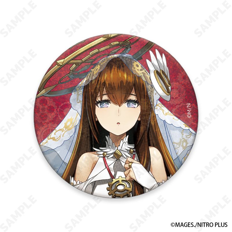 シュタインズゲート 缶バッジ 牧瀬紅莉栖 BIGホロ缶バッジ　15周年 STEINS;GATE_トレーディングホロ&グリッター缶バッジ[Divine Goddesses