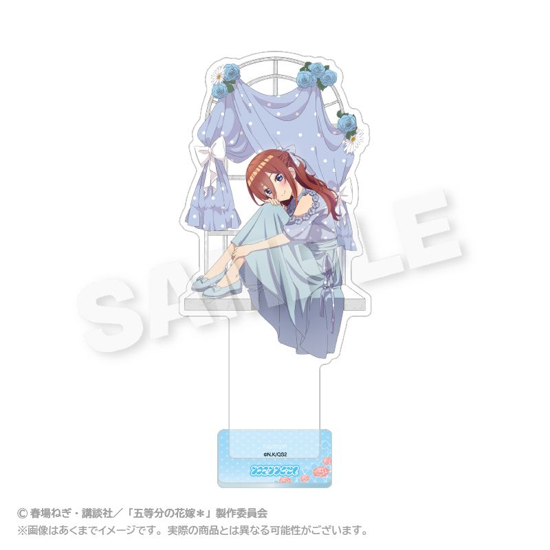五等分の花嫁＊_アクリルスタンド 水玉パステルver. 中野 三玖 | 五等 