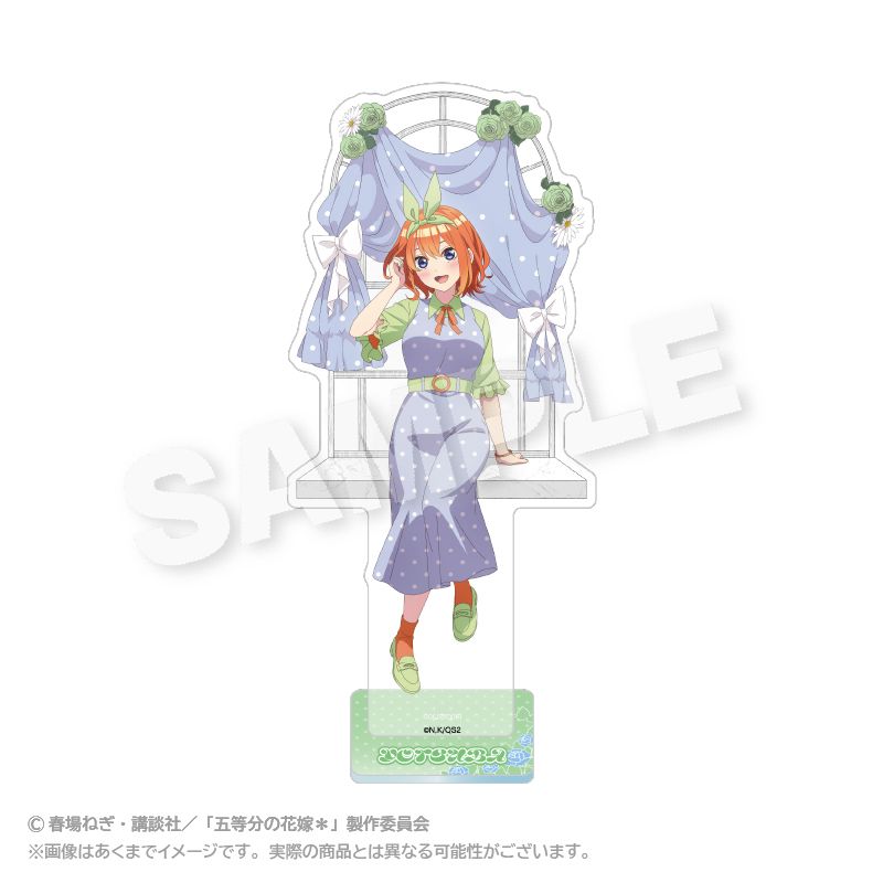五等分の花嫁＊_アクリルスタンド 水玉パステルver. 中野 四葉 | 五等