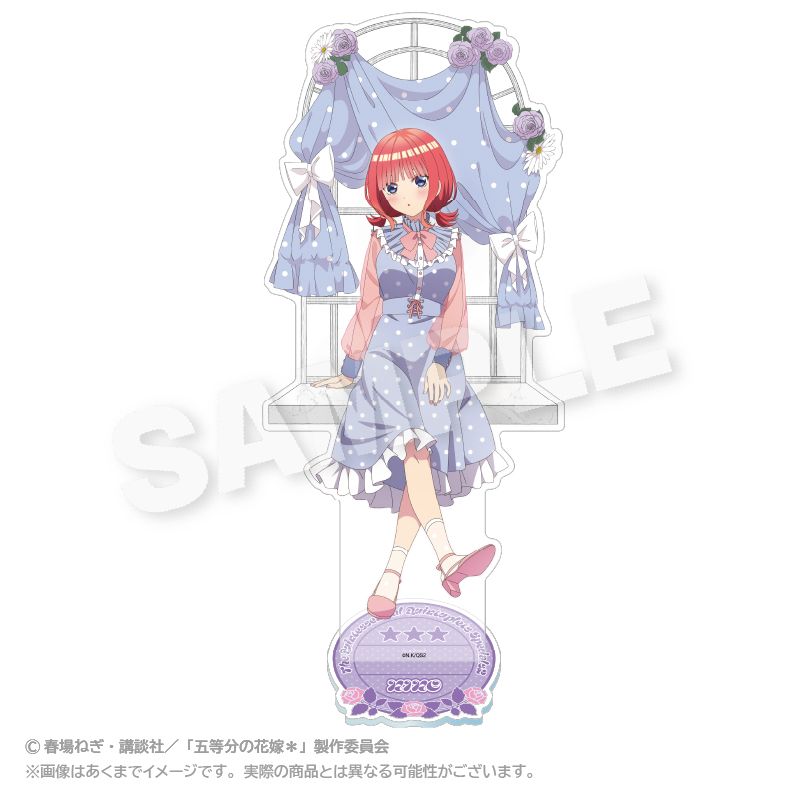 五等分の花嫁＊_BIGアクリルスタンド 水玉パステルver. 中野 二乃 | 五
