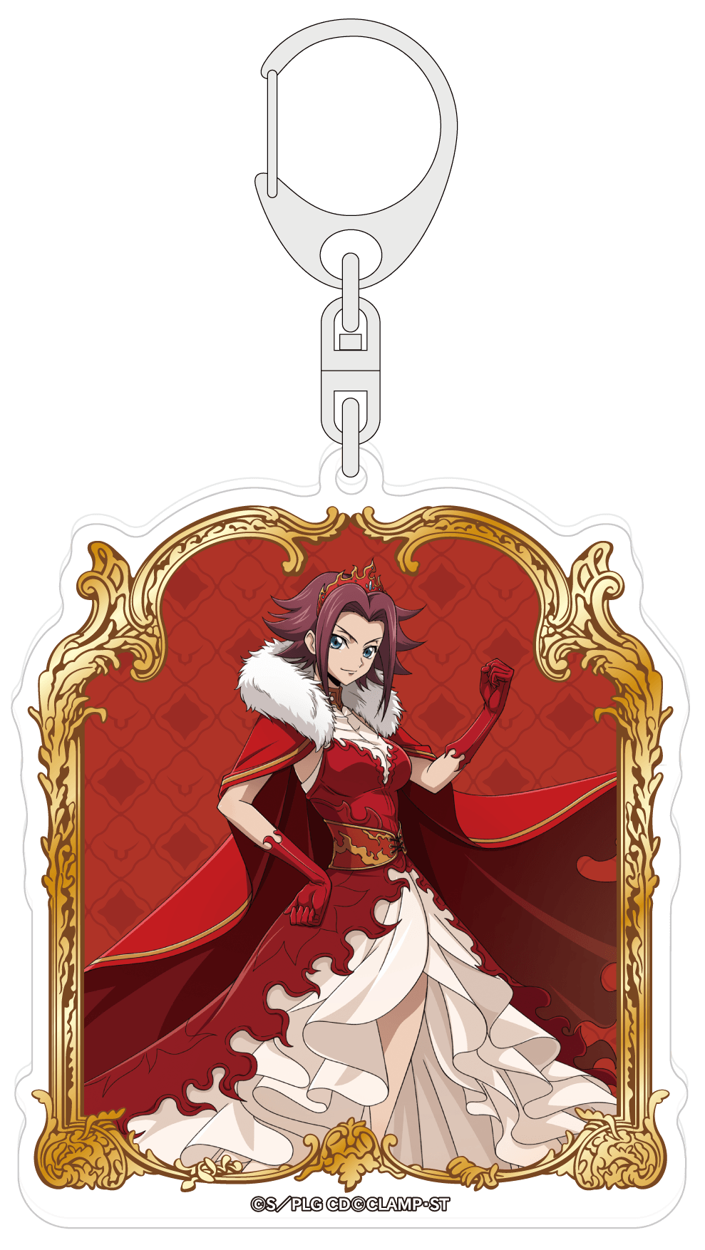 コードギアス 反逆のルルーシュ_ラメアクリルキーホルダー／カレン