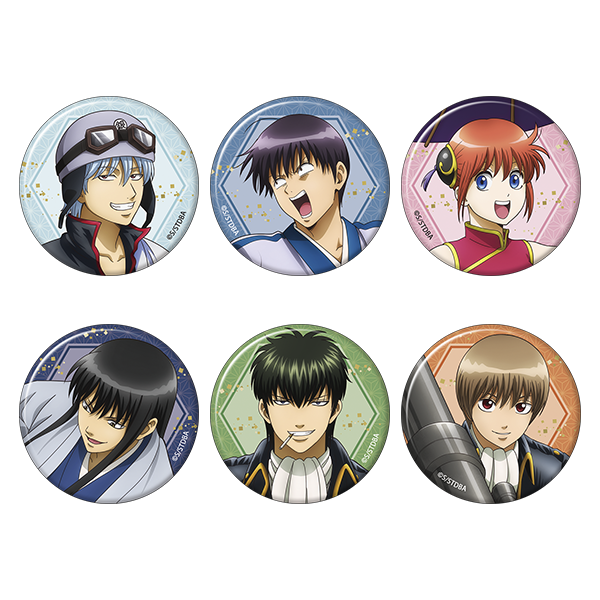 銀魂_キャラバッジコレクション／現代 【BOX／6個入り】 | 銀魂公式