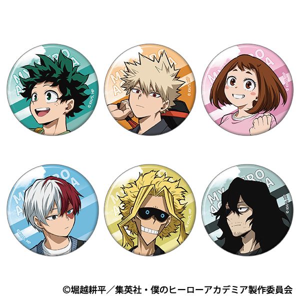 僕のヒーローアカデミア_キャラバッジコレクション／ご当地 【BOX／6個