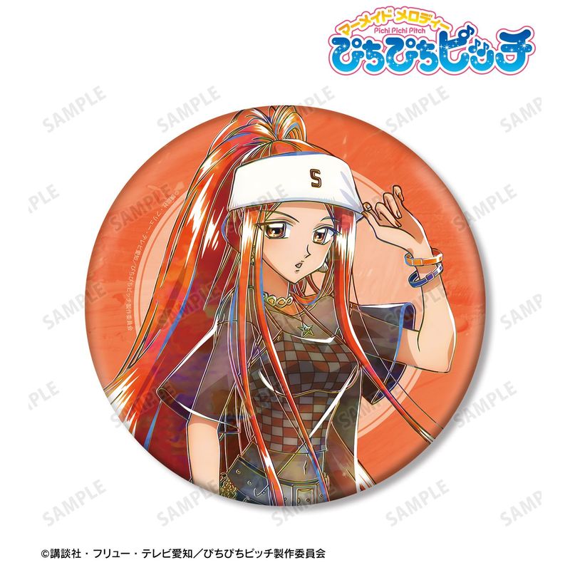 ぴちぴちピッチ_描き下ろし 沙羅 Y2Kファッションver. Ani-Art BIG缶