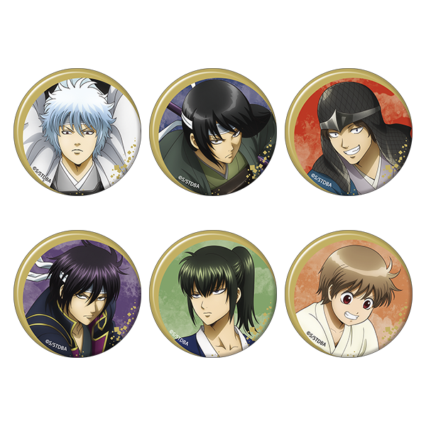 銀魂_キャラバッジコレクション／過去 【BOX／6個入り】 | 銀魂公式