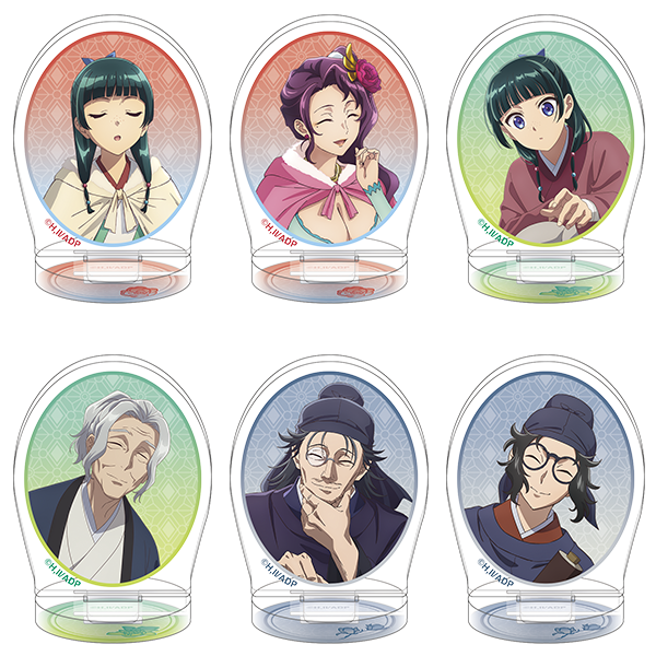 薬屋のひとりごと_ちゅあスタ　ミニチュアアクリルスタンドコレクション／椿、ふきのとう、ハクモクレン　【BOX／6個入り】