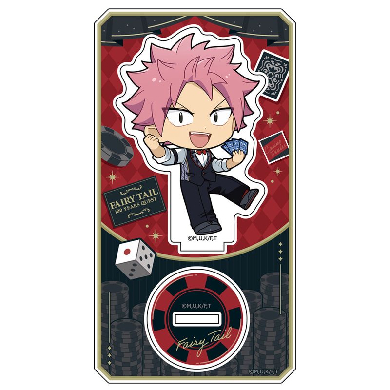 FAIRY TAIL 100年クエスト_アクリルスタンド(ナツ/カジノディーラー