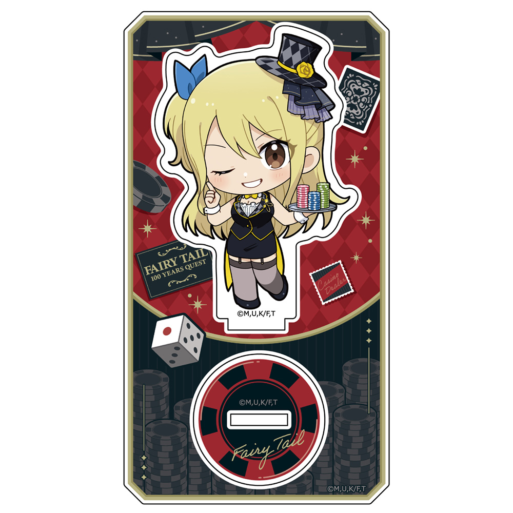 FAIRY TAIL 100年クエスト_アクリルスタンド(ルーシィ/カジノ