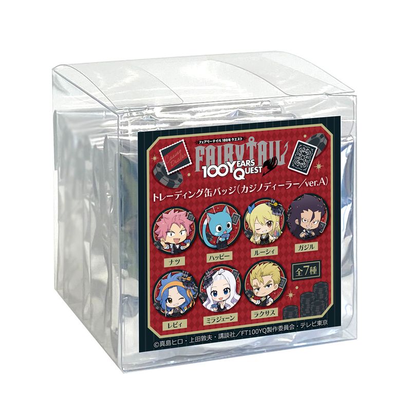 FAIRY TAIL 100年クエスト_トレーディング缶バッジ(カジノディーラー