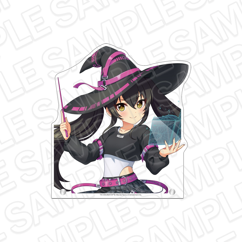 アイドルマスター シンデレラガールズ_特大ダイカットアクリルボード 的場梨沙 サイバーウィッチ ver.