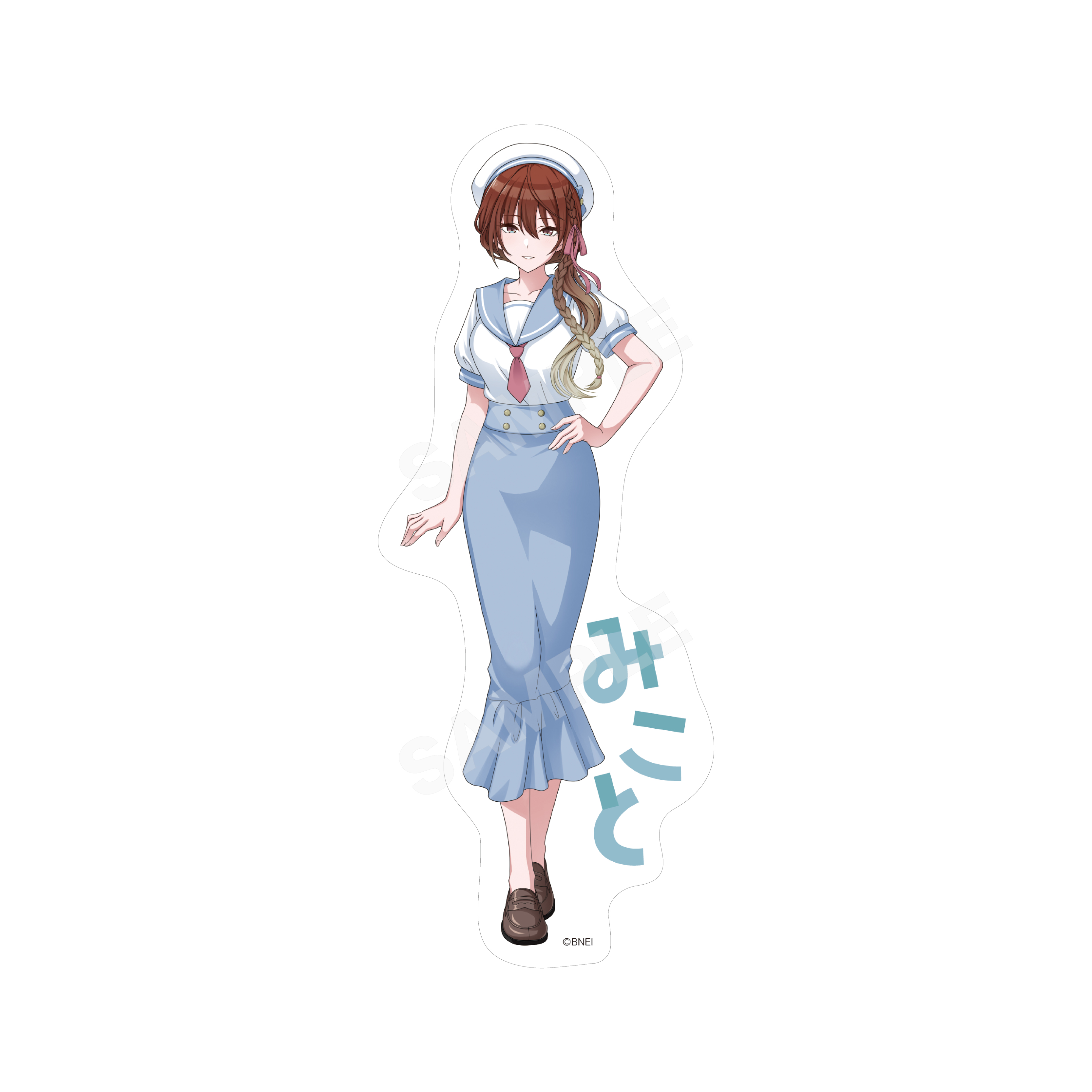 アイドルマスター シャイニーカラーズ_パステルマリンルックver. ステッカー /05 緋田 美琴					 				 	 	 