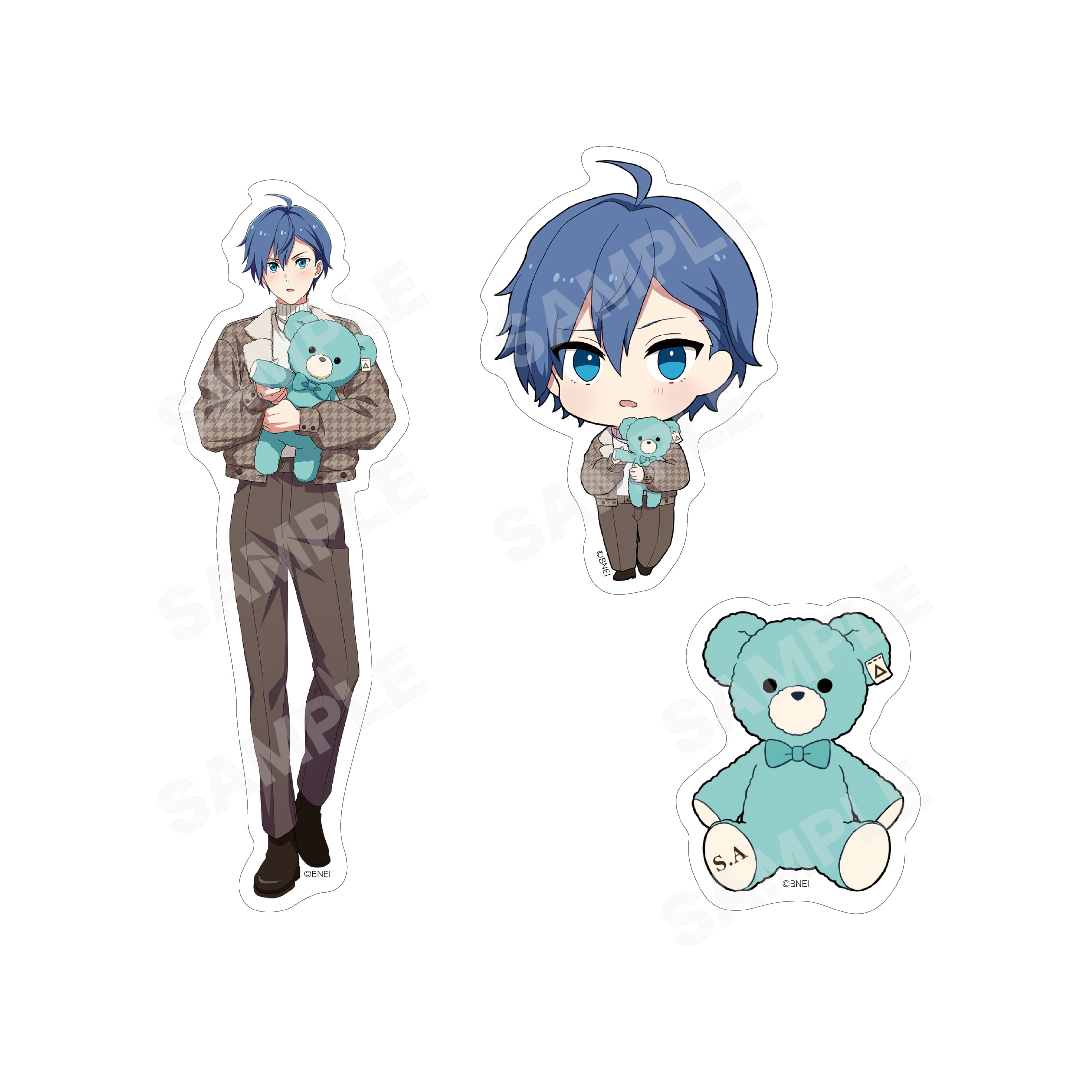 アイドルマスター SideM_Teddy's Collection ステッカー(3枚セット) /06 天峰秀