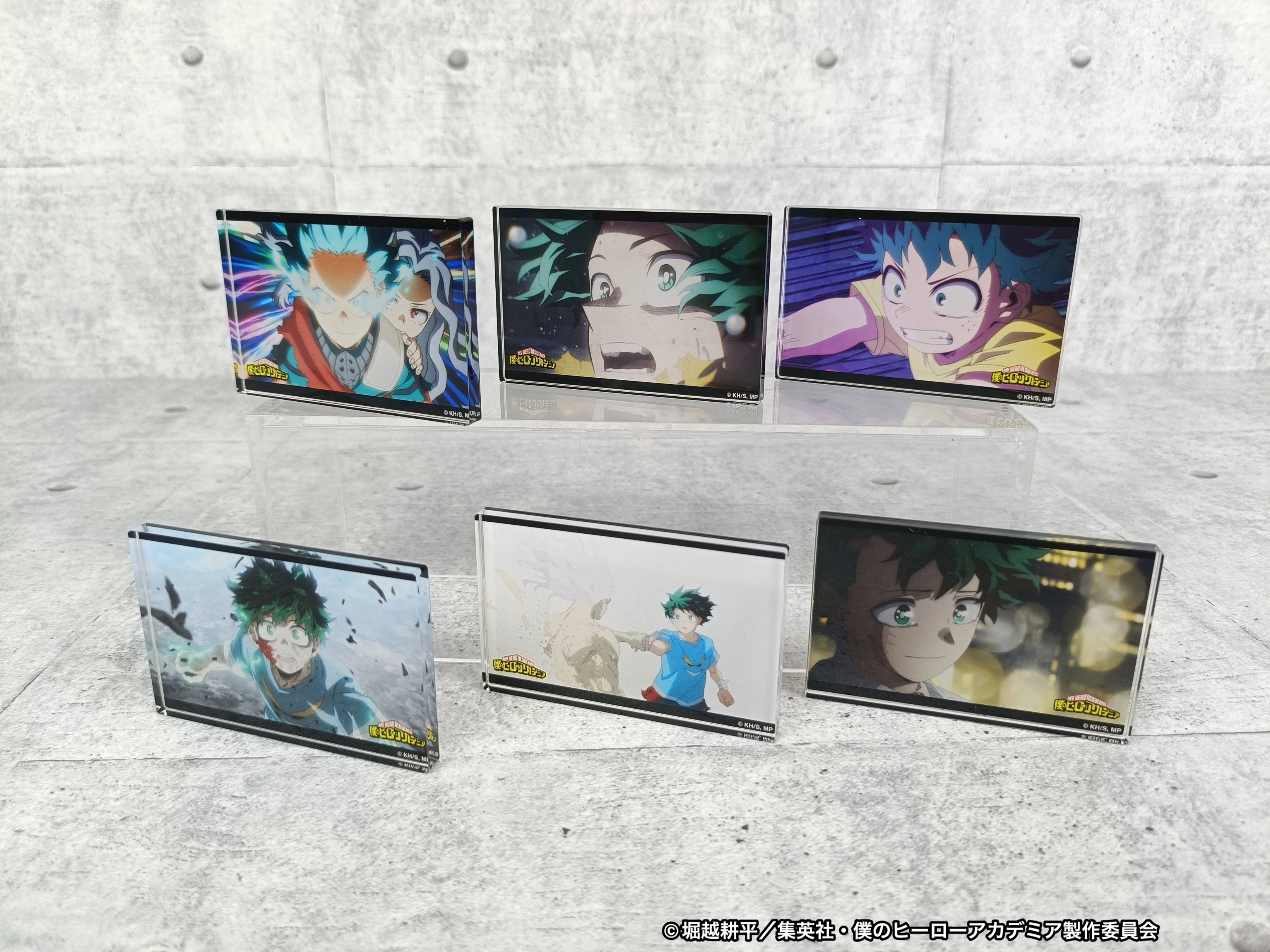 僕のヒーローアカデミア_トレーディング場面写アクリルブロック?緑谷ver.?vol.2【コンプリートBOX／6個入り】