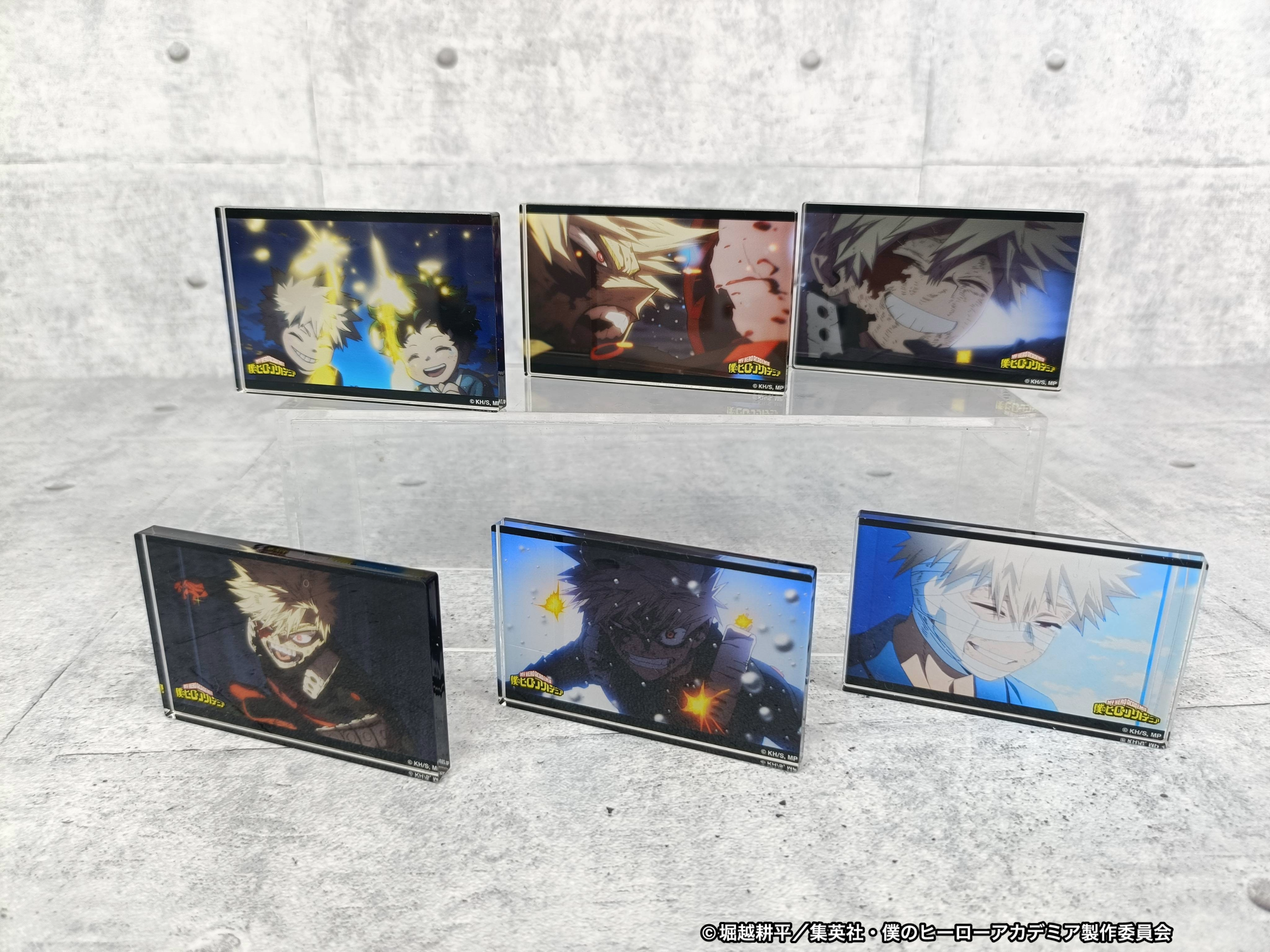 僕のヒーローアカデミア_トレーディング場面写アクリルブロック?爆豪ver.?vol.2【コンプリートBOX／6個入り】