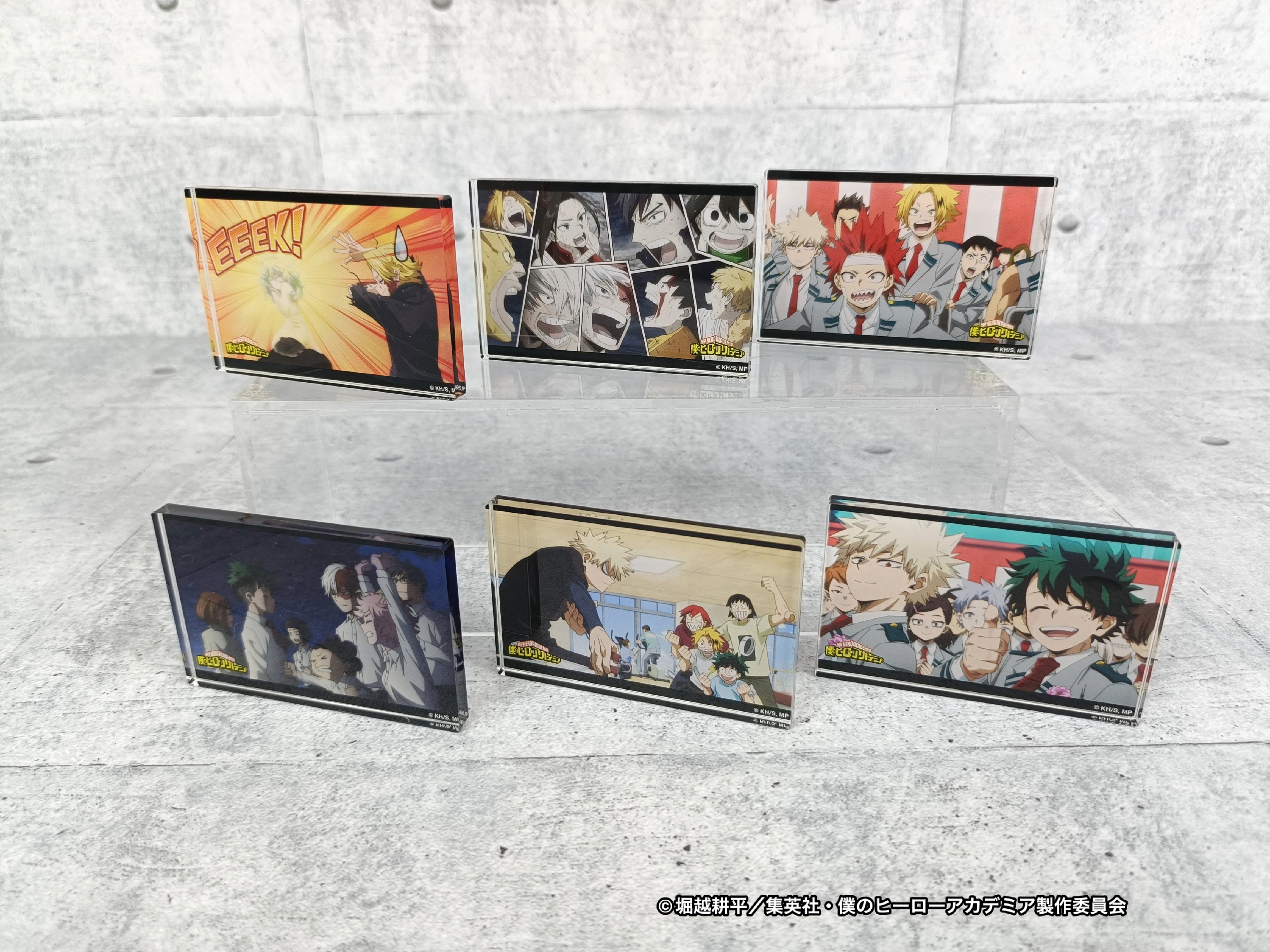 僕のヒーローアカデミア_トレーディング場面写アクリルブロック?Class:Aver.?vol.1【コンプリートBOX／6個入り】