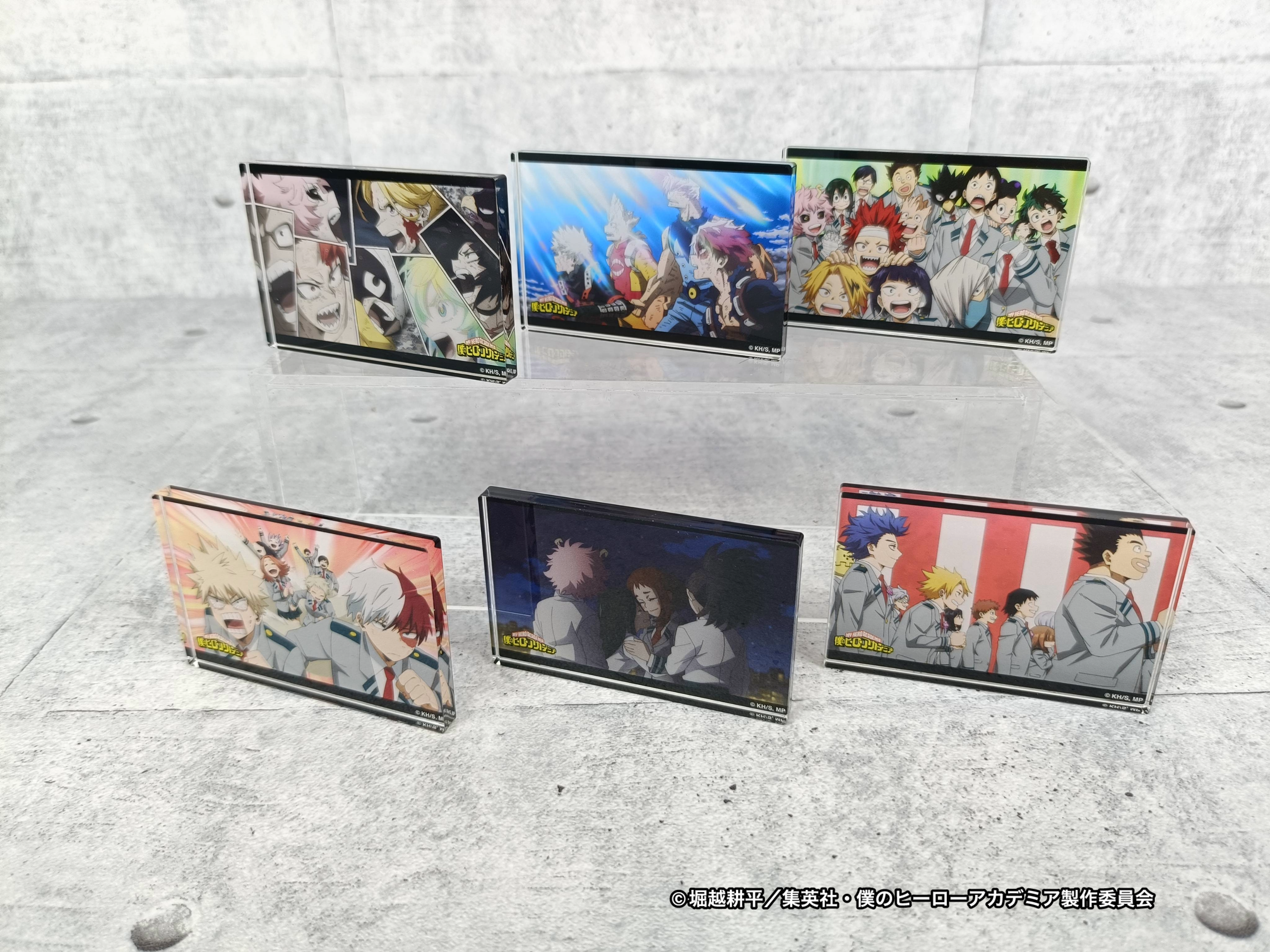 僕のヒーローアカデミア_トレーディング場面写アクリルブロック?Class:Aver.?vol.2【コンプリートBOX／6個入り】