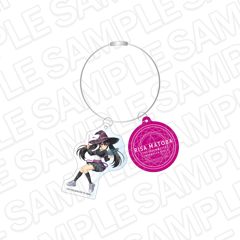 アイドルマスター シンデレラガールズ_ワイヤーキーホルダー 的場梨沙 サイバーウィッチ ver.	  	   			 		 		 	 					 				 						 				 	 	 