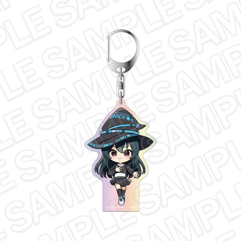 アイドルマスター シンデレラガールズ_オーロラアクリルキーホルダー 大石泉 サイバーウィッチ ミニキャラ ver.