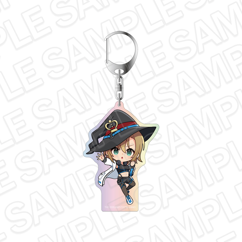 アイドルマスター シンデレラガールズ_オーロラアクリルキーホルダー 多田李衣菜 サイバーウィッチ ミニキャラ ver.