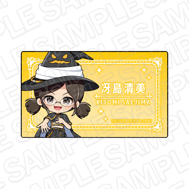 アイドルマスター シンデレラガールズ_アクリルネームバッジ 冴島清美 サイバーウィッチ ミニキャラ ver.