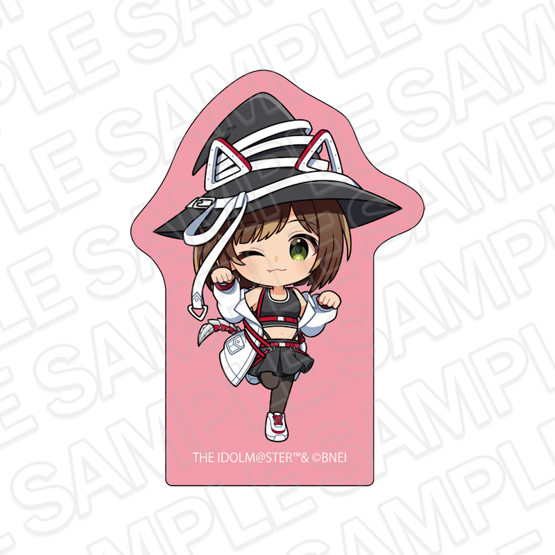 アイドルマスター シンデレラガールズ_ダイカットステッカー 前川みく サイバーウィッチ ミニキャラ ver.