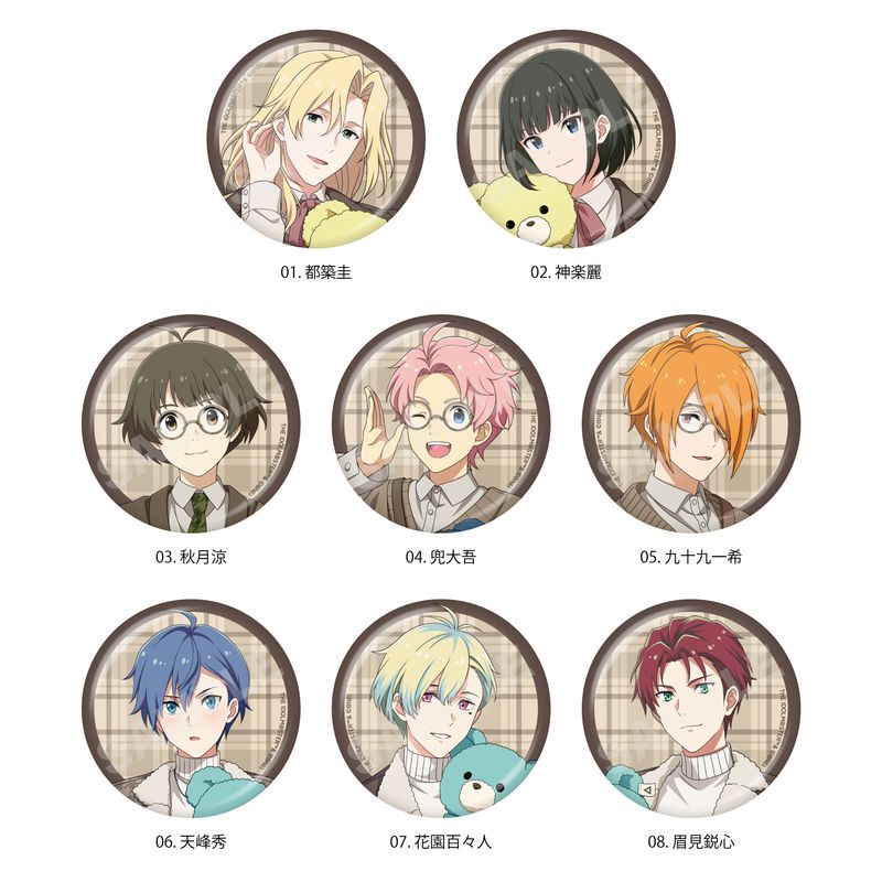 アイドルマスター SideM_Teddy's Collection 缶バッジ /01