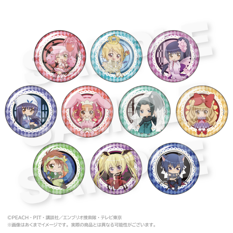 しゅごキャラ！_トレーディング缶バッジ まるまどver.【BOX／10個入り】
