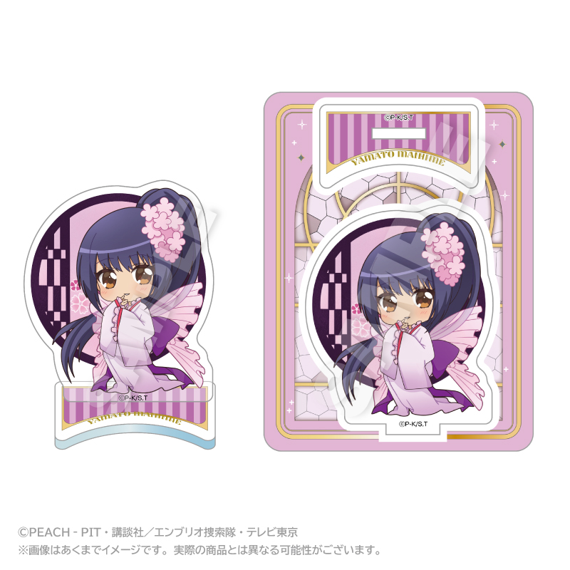 しゅごキャラ！_ミニキャラアクリルマスコット まるまどver. ヤマトマイヒメ