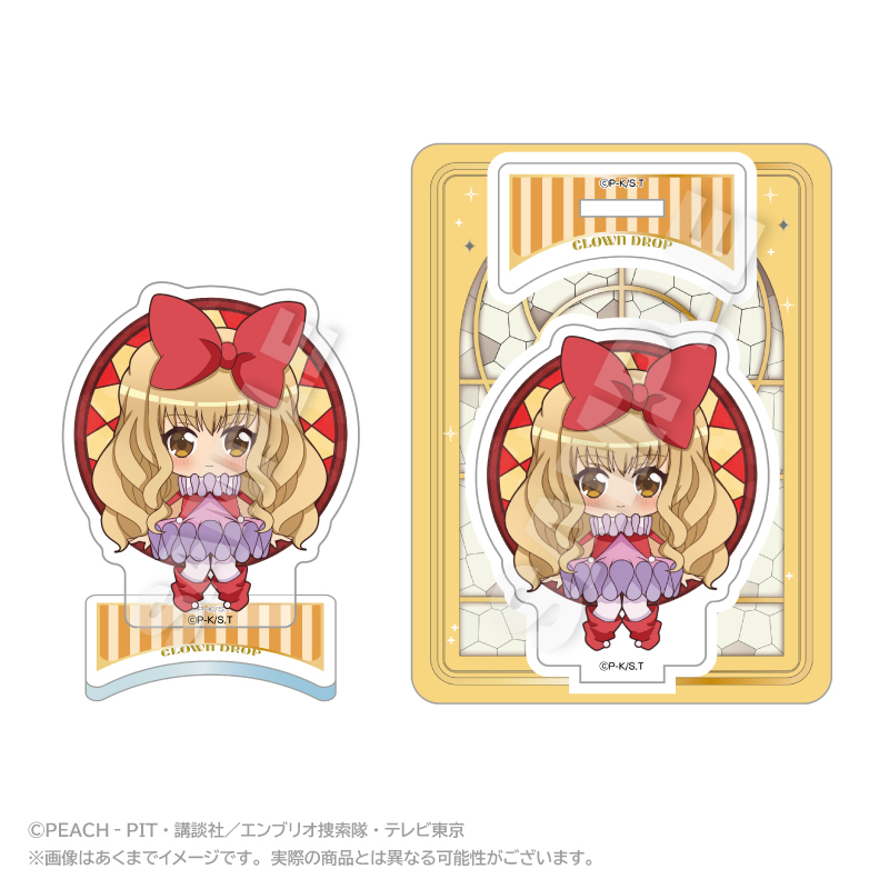 しゅごキャラ！_ミニキャラアクリルマスコット まるまどver. クラウン