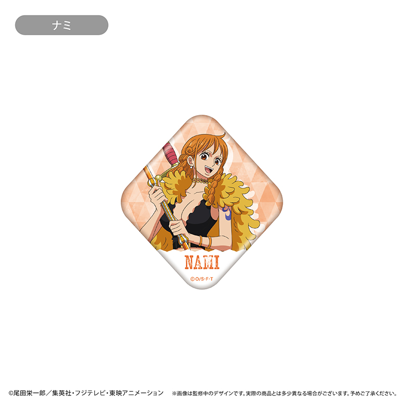 ONE PIECE_缶マグネット エルバフ Ver. ナミ