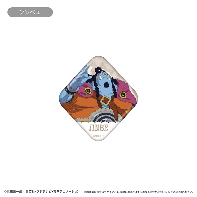 ONE PIECE_缶マグネット エルバフ Ver. ジンベエ