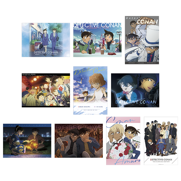 名探偵コナン_ミニクリアポスターコレクション／vol.3　【BOX／10パック入り】