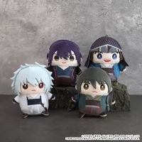 銀魂　坂本辰馬　攘夷志士　缶バッジ　ぬいぐるみ 銀魂_まめめいと（ぬいぐるみマスコット）／坂本辰馬(攘夷志士ver