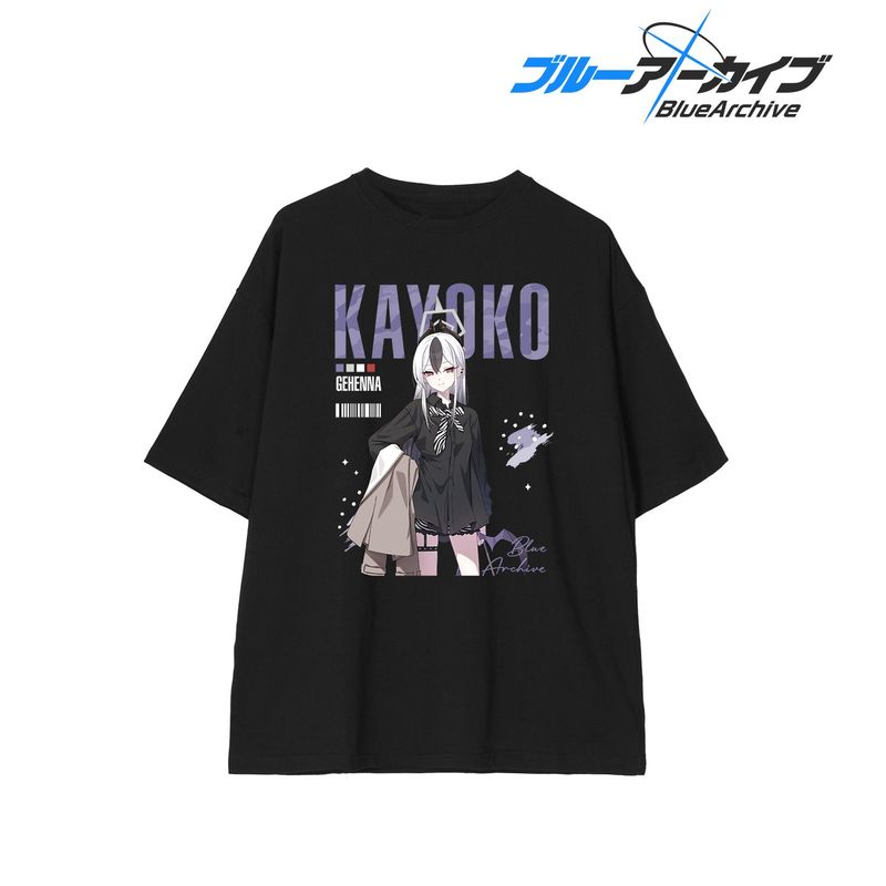 ブルーアーカイブ 鬼方カヨコ フルグラフィックTシャツ ブルーアーカイブ_サイズ/XL_カヨコ BIGシルエットTシャツユニセックス