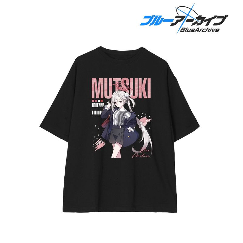 ブルーアーカイブ_サイズ/XL_ムツキ BIGシルエットTシャツユニセックス